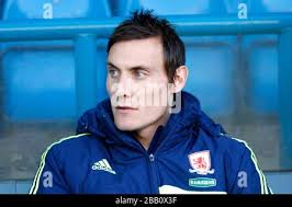 Dean Whitehead, Middlesbrough Stock Photo