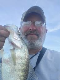 Had a awesome time guiding Mr Stacy today. He brought home 15 slabs for the  grease. He caught 20 or so the rest went back to fight another day. He just  wanted