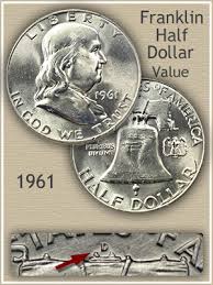 1961 franklin half dollar value discover their worth