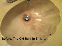 replace the sink in a cultured marble