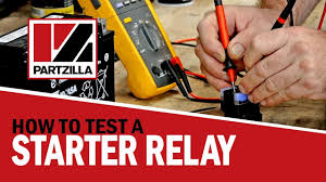 How a starter relay or solenoid works. How To Test A Starter Relay On A Motorcycle Atv Or Utv How To Test A Starter Solenoid Youtube