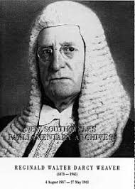 Mr Reginald Walter Darcy WEAVER (1876