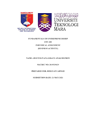 Share & embed business model canvas ent300 please copy and paste this embed script to where you want to embed. Assignment Ent300 Individual Converted Business Opportunites Studocu