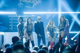 Fifth Harmony And Pitbull Performing Por Favor On Show Time Apollo Camila S Y Famosos