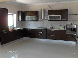 Our client spent a lot of time designing her … Modern Kitchen In Wenge Including Appliances Modern Kitchen Appliances Kitchen Cabinet Design Modern Kitchen