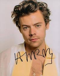 Harry Styles Signed 10x8 Inch Colour Photo. Harry