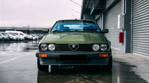 Image result for Canary Yellow 1982 Alfa-Romeo