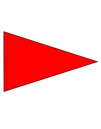 Pennant Flags | 10 x 12 Wholesale Pennant Flags