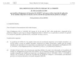 Zidane se marcha del madrid por segunda vez. Prorroga Hasta El 1 De Febrero De 2021 De Las Excepciones Temporales A Los Reg Ce 889 2008 1235 2008 Y Traces Seae