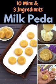 Doodh Peda Recipe Milk Peda 3 Ingredients And 10 Minutes Recipe Easy Indian Dessert Recipes Easy Indian Dessert Diwali Sweets Recipe