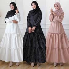 Download gambar buah durian unik segar di gambargambarbuah. Jual Gamis Polka Model Susun Full Puring Bahan Katun Lenin Yang Pakaian Jakarta Timur Mongoboto Tokopedia