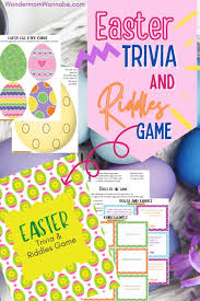 September 4, 2019 by cori george 1 comment. Easter Trivia Game