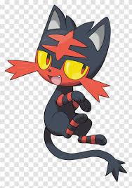 The whole vibe of the room has been upgraded! Pokemon Sun And Moon X Y Litten Snivy Carnivoran Pokemon Go Transparent Png