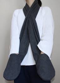 This crochet hat pattern and scarf design uses bulky and super bulky yarns and sizes i and k/10 1/2 hooks. 4 In 1 Hat Scarf Fingerless Gloves Mitten Pocket Combo 8 Steps With Pictures Instructables