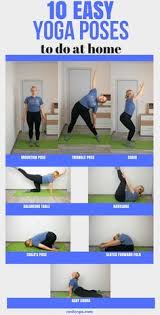 A Little Yoga For Beginners I Share 10 Yoga Poses To Start With If You Re A Beginner They Re Super Easy Easy Yoga Workouts Easy Yoga Poses Basic Yoga Poses