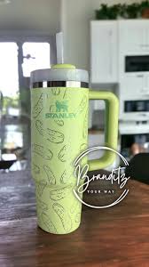 Pickled Stanley #stanley #pickles #dill #laserengraving #womanownedbusiness  #personalized #momsoftiktok #customized #green #citron #etsy #dillpickle  #pickled