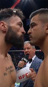 Not even Bruce Buffer could keep Paul Craig and André Muniz apart at  #UFCLondon 😳