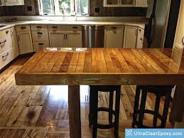 Epoxy Resin For Bar Tops Tabletops Countertops Commercial Grade In 2020 Diy Kitchen Table Diy Resin Countertops Resin Countertops