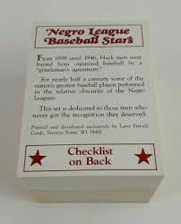 We take great pride in the quantity, quality and selection we offer. 1986 Larry Fritsch Cards Negro League Stars 11 Jackie Robinson Sample Rare 3 99 Picclick