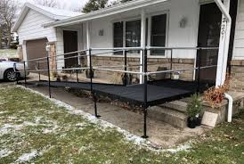 California ada ramp code now requires a minimum 6 foot (in the direction of travel) platform size. Michigan Amramp Wheelchair Ramps Stair Lifts And Accessibility Solutions