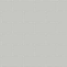 Or closely match the grout to the colour of your chosen tiles to disguise the grout lines and achieve a seamless flowing look across your room. 3115 12493 Freedom Grey Subway Tile Wallpaper Boulevard