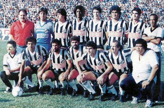 Time da Inter de Limeira campeão paulista de 1986