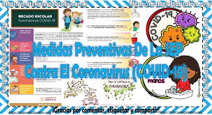 Le livre numérique (en anglais : Medidas Preventivas Para El Coronavirus Covid 19 Material Educativo Y Planeaciones