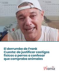 Frank Cuesta ha confesado que su personaje era una gran mentira: ni tenía  cáncer ni rescataba animales. Recuperamos sus declaraciones justificando el  uso de castigos físicos para educar a los perros.