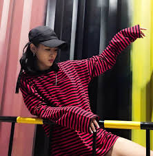Can you identify these foods? Buy 1 Loose Striped Korean Style Long Sleeve