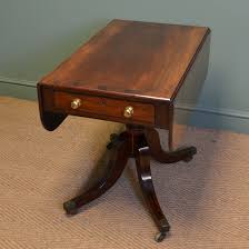 For example, get one with a round or oval shape a drop leaf dining table gives you flexibility. Fine Regency Figured Mahogany Antique Drop Leaf Dining Table Antiques World