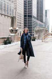 Navy On Navy Coldest Day On Record Chicago Winter Fashion Chicago Fashion Winter Casual Winter Outfits Winter Outfits Cold