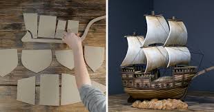 How many fruits can you collect? I Made A Pirate Ship Using Pizza Boxes Bored Panda