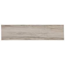 & works perfectly for home decor! Mill Pointe Carson Gray Wood Plank Ceramic Tile Floor Decor Sweets