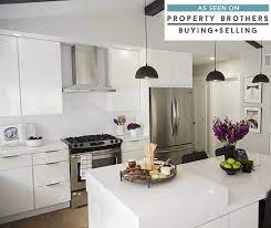 We are remodeling our kitchen and like the high gloss cabinets but don't know what is the best paint to get that effect. White High Gloss Kitchen Cabinets Diamond