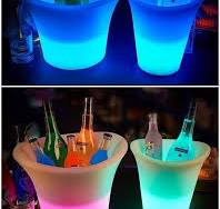 Amazon.com: Ice Bucket for Cocktail bar and Parties LED ...