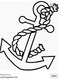 Free printable anchor coloring page and download free anchor coloring page along with coloring pages for other activities and coloring sheets. Anchor Away Anchor Stencil Coloring Pages Coloring Pictures