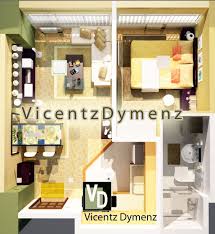 Pin By Mikesumido On 3d Interior Design 1 For A 1 Bedroom Studio Type Condo Unit Condo Interior Design Condo Interior Condo Interior Design Small