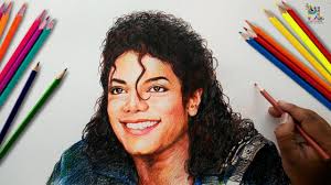 Check spelling or type a new query. Drawing Michael Jackson And Coloring With Pencils Youtube