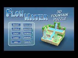 Match 3d is easy to play for everyone! Flow Water Fountain 3d Puzzle Apk