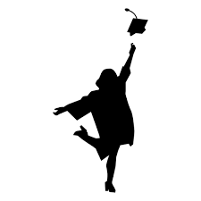 Graduating Student Happy Graduate Square Academic Cap Silhouette Ad Sponsored Spon Happy Stude Graduation Design Graduation Silhouette Graduation Art