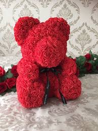 Rose teddy bear real flowers. Rose Bear Original Rose Teddy Bear Made Of Rose Madeofrose