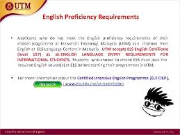 Check spelling or type a new query. English Proficiency Requirements For International Students Update