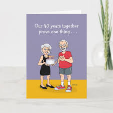 40th wedding personalised anniversary gifts 40 wedding anniversary presents ruby. Personalized Funny 40th Anniversary Gifts On Zazzle