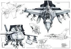 Drawing Jet Airplane Art Military Drawings Aircraft Art