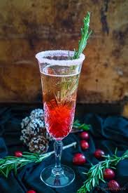 Cranberry Rosmarin Sprizz Rezept Silvester Essen Aperitif Weihnachten Und Getranke Weihnachten