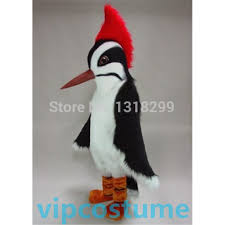 Crow Cartoon Walking Puppet Mascot Costume Mascot Costumes Woodpecker Goofy Dog