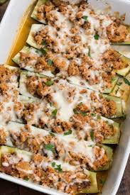 Stuffed Zucchini Boats Crazy For Crust Recipe Ground Turkey Recipes Turkey Recipes Recipes
