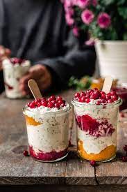 Luxury Overnight Oats My Berry Forest Recipe Food Snack Time Yummy Breakfast
