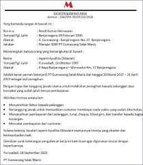 Surat pengalaman kerja merupakan surat pernyataan resmi yang menerangkan bahwa seseorang tidak bekerja lagi karena habis kontrak, mengundurkan diri atau pernah bekerja pada suatu. Contoh Format Surat Pengalaman Kerja Di 2020 Surat Tanda Kelahiran