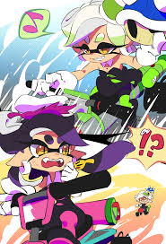 tweet multimediali di あす ningukt twitter splatoon splatoon comics splatoon squid sisters